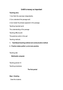 Unit6-Whats-important共10课时