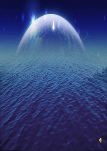 动态PPT模板滴水动画海洋流动效果ppt-