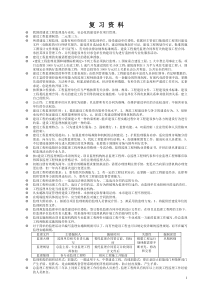 上海市监理工程师(土建)考试复习资料