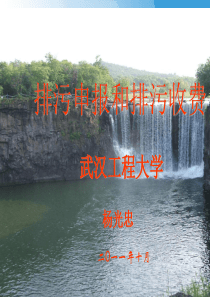 排污申报排污收费及企业环境统计