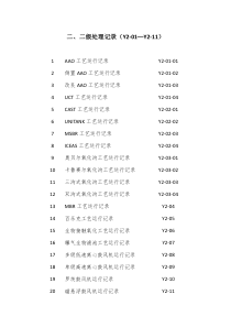 2二级处理记录