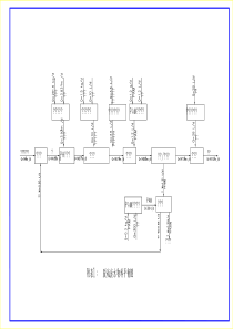 脱硫废水处理工程图纸物料平衡图Model