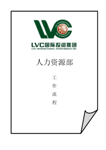 某外资公司人力资源流程
