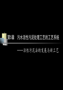 2015活性污泥法的发展与新工艺NEW