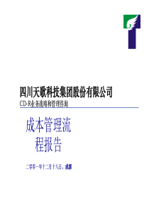 毕马威-成本管理流程报告
