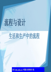 流程与设计-生活和生产中的流程(ppt 27)