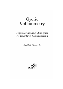 Cyclicvoltammetrysimulationandanalysisofreact