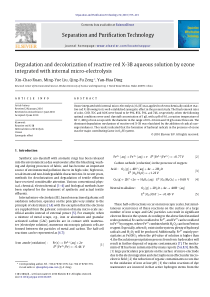 DegradationanddecolorizationofreactiveredX3Baqueou