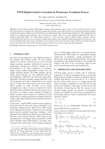 PWMDigitalControlofAerationinWastewaterTreatmentPr