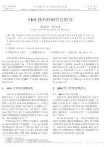 SBR技术的研究及进展赵丽珍