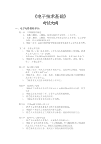 东南大学电子科学与工程学院考研复习大纲