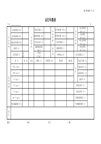 T104运行年报表