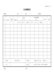 Y912含水率检测记录