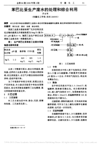 苯巴比妥生产废水的处理和综合利用罗光明