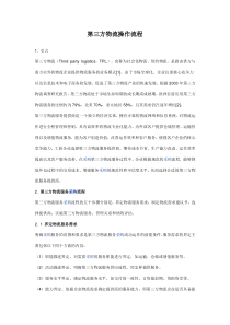 第三方物流操作流程