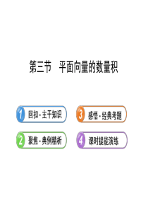 【全程复习方略】2013版高中数学-(主干知识+典例精析)4.3平面向量的数量积课件-理-新人教B版