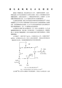 催化臭氧氧化水处理技术