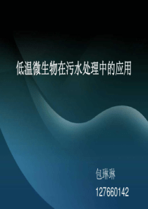 低温下的污水处理