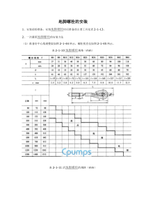 地脚螺栓的安装