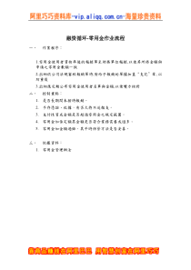 融资循环-零用金作业流程