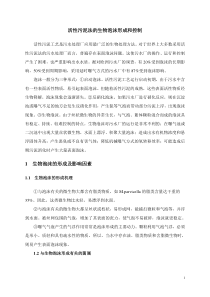 活性污泥法的生物泡沫形成和控制0dc54749fe4733687e21aae4