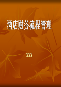 酒店财务流程管理[1]
