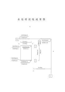 水处理放线成果图