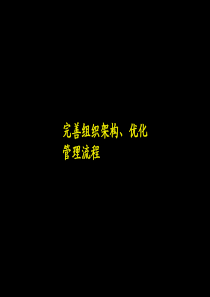 麦肯锡广电--完善组织架构、优化管理流程（PPT 71页）