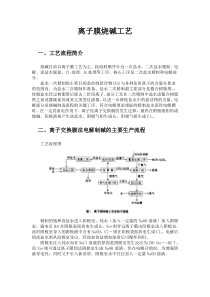 离子膜烧碱工艺
