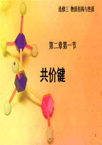 化学选修3-共价键ppt课件