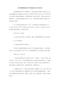 2009年粮食局安全生产工作总结及2010年工作计划