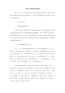 2009年上半年办信工作总结