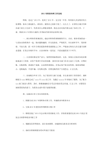 2011年财务年终工作总结