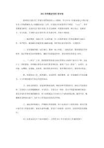 2011年村委会生育工作计划