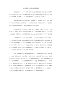 2011年暑期农业银行实习总结报告