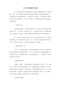 2012年农村党建帮扶工作总结