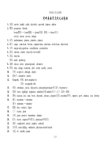 考研词汇同义词替换