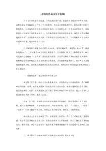 公司退休办2010年工作总结