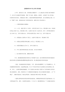 区商务局2013年上半年工作总结