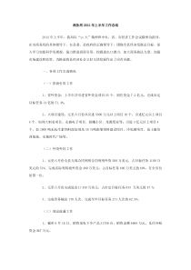 商务局2012年上半年工作总结