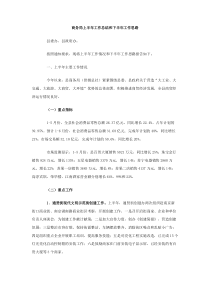 商务局上半年工作总结和下半年工作思路
