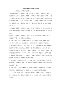 上半年电网公司安全工作总结