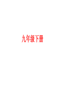 【人教版】2016中考备战策略-语文练习课件九年级下册(共92张PPT)