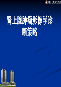 肾上腺肿瘤影像学诊断策略