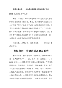 东风乘龙品牌整合规划及推广札记(1)
