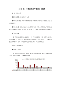 XXXX年3月济南房地产市场分析报告43P