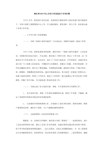 统计局2013年上半年工作总结及下半年打算