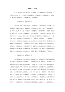 团委信息工作总结