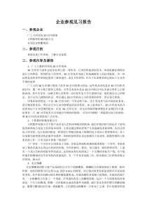 企业参观见习报告