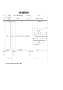 隐蔽工程量现场签证单